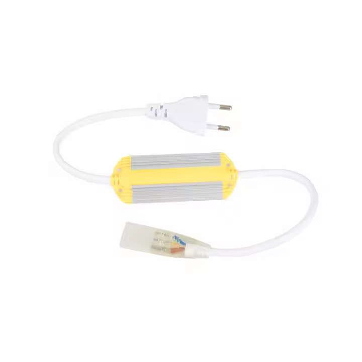Ledkia Cable Rectificador Tira LED CCT 220V AC 220 LED/m IP67 Ancho 15mm Corte cada 100 cm Gris - 1