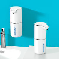Dispensador De Jabón Automático Sin Contacto 350ml Recargable Por USB Con Espuma Ajustable En 4 Niveles ABS Portátil - details 0