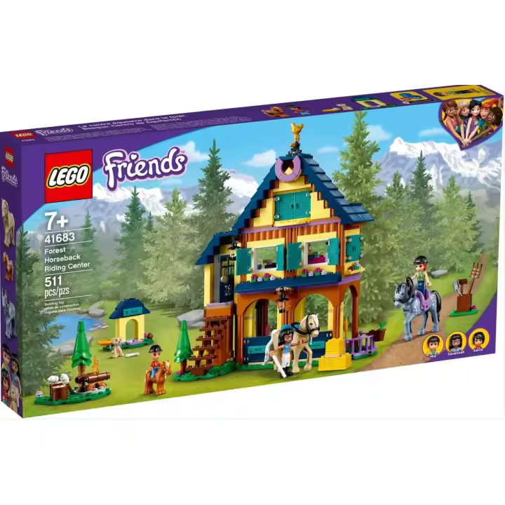 LEGO FRIENDS BOSQUE CENTRO DE EQUITACION SET 41683 - 1