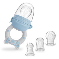 TYRY.HU 4pcs/set Almohadillas De Comida Para Frutas Y Verduras De Silicona Para Bebés Y Niños De 6 a 36 Meses BPA Free Pacificador De Mordedura Y Alimentación - details 10