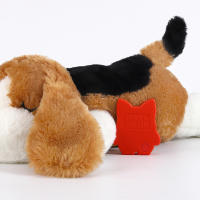 Juguete Interactivo Para Perros Puppy Dog Heartbeat Dinosaurio De Peluche Con Sonido De Corazón Juguetes Para Morder Para Entrenamiento En Caja Y Ayuda Al Sueño - details 14