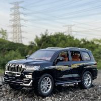 Modelo De Coche De Escala 1:24 TOYOTA Land Cruiser Prado Deportivo SUV De Aleación Con Retroceso Pull Back Luz Y Sonido Regalos Para Niños Colección A174 - details 18