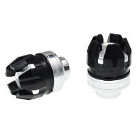 1Par De Protección De Suspensión Universal Para Motocicleta Scooter E-Bike Aluminio Copo De Nieve Delantero Protector De Caída - details 6