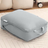 Cubo De Compresión Para Viaje 1pc Organizador De Ropa Para Maleta Bolsa De Almacenamiento Impermeable Y Portátil De Polyester - details 1