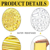Manta De Emergencia Mylar Térmica De 160x210CM Para Supervivencia En Exteriores Kit De Primeros Auxilios Rescate Espacio Camping Trekking - details 1