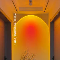 Lámpara De Techo LED Sunset Rotativa Para Fiesta Y Navidad Decoración De Ambiente Con Efecto Neón Luz De Fondo Para Habitación Material De Aluminio - details 2