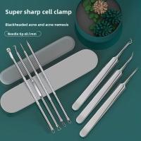 Set De 8 Piezas De Agujas Para Acné Y Remoción De Quistes Set De Herramientas Precisas Para Eliminar Quistes Y Blackheads Para Hombres Y Mujeres - details 3