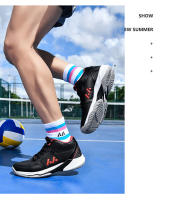 Zapatos De Voleibol Profesionales Para Hombres Y Mujeres Zapatillas Deportivas Transpirables Antideslizantes Para Tenis Y Badminton Material Superior De Malla Y Microfibra Suela De Goma - details 14