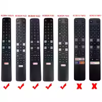 Minkštas silikono apsauginis dėklas TV nuotolinio valdymo pultas TCL serija RC802N YUI1 YAI3 YUI2 YU14 YU11 65C2US 75C2US - DUOMENYS 0