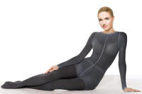 5pcs Bodysuit De Masaje Para SPA Y Tratamientos Endermologie De Tamaño Libre Color Negro Para Reducción De Celulitis Y Adelgazamiento - details 7