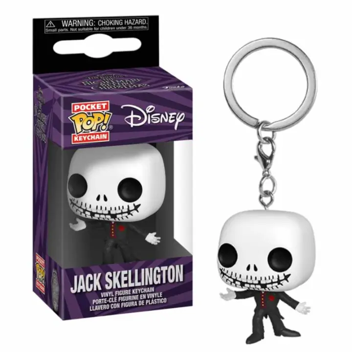 Funko Pop! Llavero Disney Pesadilla antes de Navidad, Jack Skellington Formal - 1