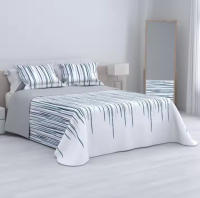 Colchas Boutí Cama 135CmX150cm180cm con 2 Fundas Almohada 50x70cm, Colcha De Verano Estampado Moderno, Cubrecama Ligera para Todas Estaciones - details 0