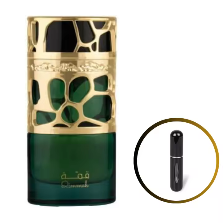 Perfume QIMMAH Lattafa 100ml +ATOMIZADOR 5ml Recargable GRATIS! Perfume Árabe Original De Dubai Emiratos Árabes - 1