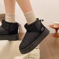 Botas De Nieve Para Mujer Invierno 2025 Edición Coreana De Peluche Alta Calzado Casual Cálido Con Forro De Algodón Grueso - details 10
