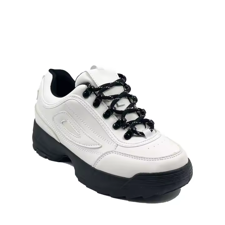 JZ Hermanos Zapatillas Chunky Urbanas en Blanco y Negro para mujer - 1