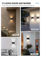 Lámpara De Pared LED Impermeable IP66 4W Iluminación Para Exterior Interior Jardín Dormitorio Sala De Estar Ascensor Moderno - details 9