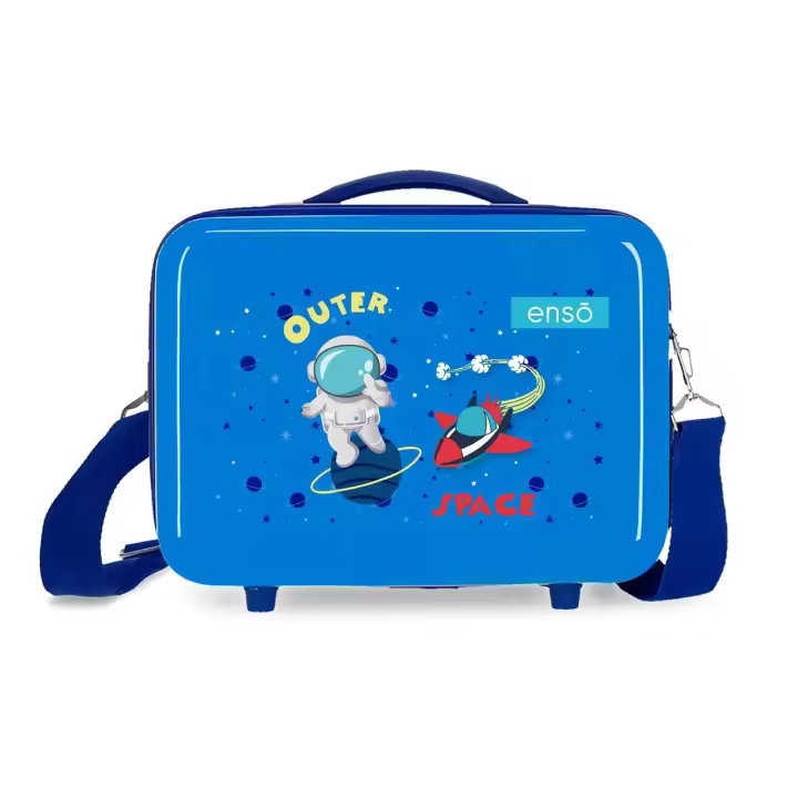 Enso Neceser de 29 cm x 21 cm x 15 cm fabricado en ABS. Azul - 1