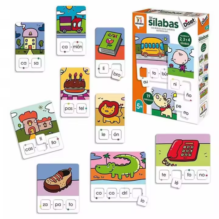 Diset Juego De Mesa Las Silabas - 1