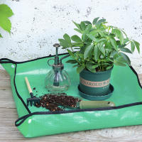 Alfombra De Jardín Para Repotear Plantas Impermeable Manta Transplantable Para Suculentas Interior Portátil Alfombra De Jardinería Para Suelo - details 5