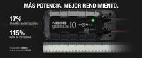 NOCO GENIUS10: Cargador de Batería 10A, 6V y 12V, Mantenedor y Desulfatador para Baterías de Plomo-Ácido y Litio de Coche y Moto - details 7