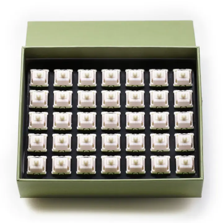 Interruptores MMD Vivian Switch V2 RGB SMD Lineales Para Teclado Mecánico MX Stem 5pin Lubrificados En Fábrica UPE Nylon 28g 35g 43g 53g - 1