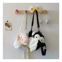 Mochila De Peluche Pingüino Kawaii Para Mujer Bolsa De Hombro Con Estilo Oveja Bolsa De Teléfono Móvil Y Monedas - details 33