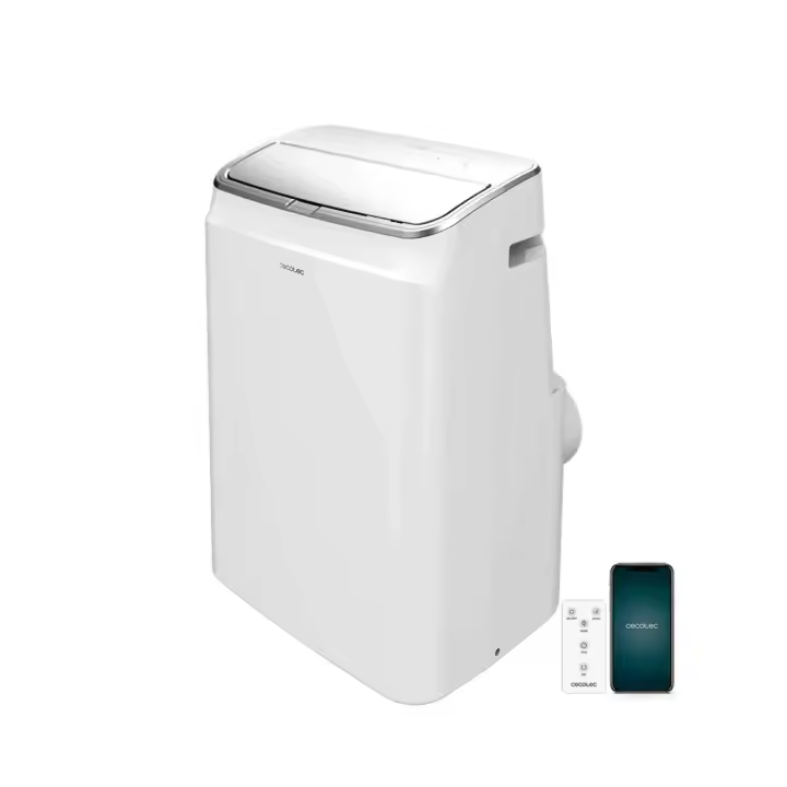 CECOTEC 08177 Aire Acondicionado Portátil 12000 BTU con Control Remoto y Tecnología Silenciosa - 1