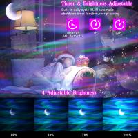 Proyector De Galaxia Estelar Milky Way Luz Nocturna Para Niños Decoración De Navidad Para Dormitorio Luz Proyección Para Hogar - details 4