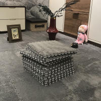 Carpetas De Piso De 20 Piezas Estilo Ins Para Habitación Dormitorio Y Sala De Estar Resistentes a Manchas Y Splicing Tamaño 30x30 Cm Para Niños - details 7