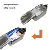 Bolsa De Bicicleta Impermeable 13L Porta Equipaje Trasero Para Ciclismo Bolsa De Maletero Con Manija Y Hombro Carrocería De Poliéster - details 0