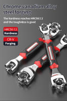 Herramienta Multifuncional De 52 En 1 Llave De Tigre Con Eje Rotativo De 360 Grados Universal Para Tornillos Y Bocas De Spline En Acero Cr-V - details 2