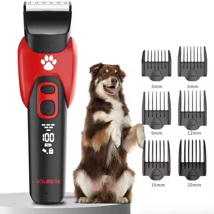 Electric Professional Pet Hair Clipper Big Dog Trimmer Shaver Rechargeable Animal Cats Hair Trimmer Cutting Machine for Sheep - 1