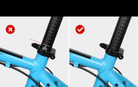 MTB Sillín De Suspensión 27.2/28.6/30.4/30.9/31.6*400mm Poste De Sillín Para Bicicleta Absorción De Choques Dampening Tubo De Sillín 45mm Viaje - details 9
