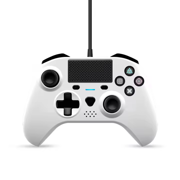 PACIFICO Mando con cable para ps4, incluye cable USB-Micro USB - 1