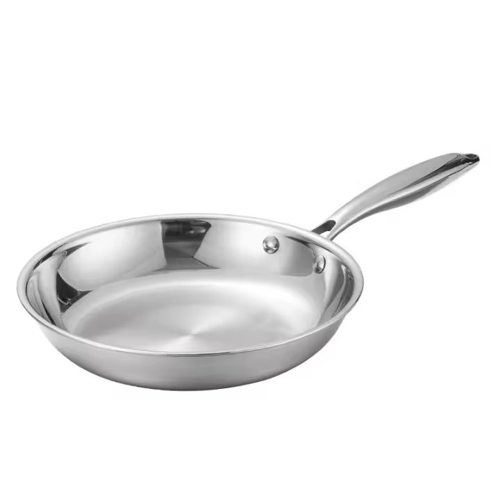 ZVD Sartén Jamie Oliver Cook Smart 28 cm - Sartén Maple inoxidable sin revestimiento, robustez, rápido, cocción uniforme, mango remachado, APTA todas Cocinas y lavavajillas, E31106 - 1