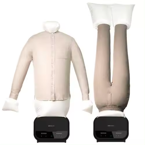 Maniquí de Secado y Planchado Cecotec IronHero 1200W | Control Táctil, Temporizador, Para Todo Tipo de Ropa - 1