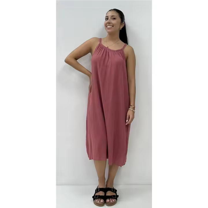 Vestido Lino Paula Maquillaje - 1