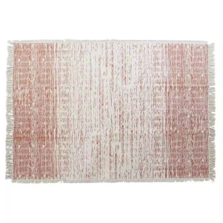 ALFOMBRA ALGODON 160X230X1 900 GSM, FLECOS NARANJA TX196712 - 1