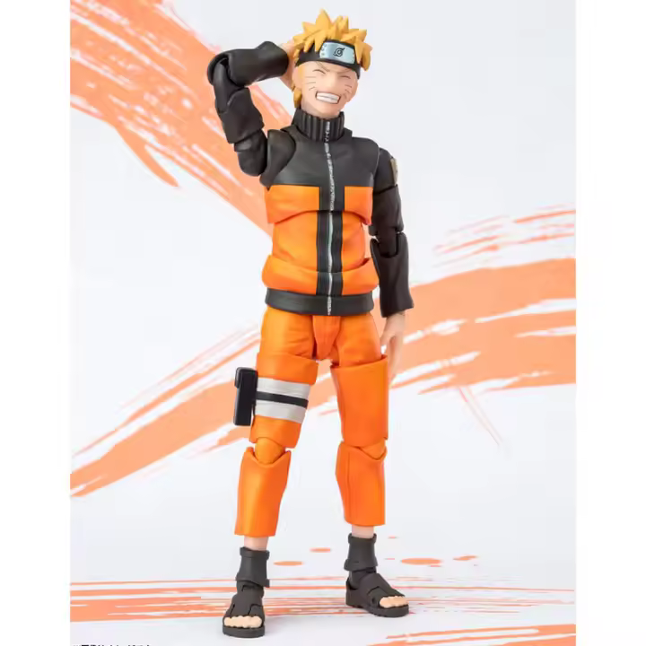 Figura S.H. Figuarts Naruto Uzumaki Naruto OP99 Edition Naruto Shippuden 15cmFigura  Coleccionable - Idea de Regalo- Mercancia Oficial - Juguetes para Niños y Adultos - Movies Fans - Muñeco para Coleccionistas y Exposición - 1