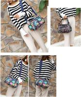 Bolso de Nailon impermeable para Viajes Bolso de hombre con múltiples - details 2