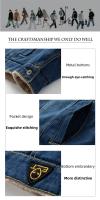 Chaqueta De Denim Invierno Para Hombre Talla Grande Con Forro Grueso Y Cálido Chaqueta De Algodón Para Otoño Estilo Casual - details 5