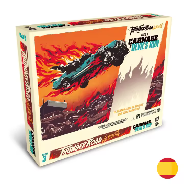 Juego de Mesa Thunder Road Carnage at Devils Run Expansion - 1