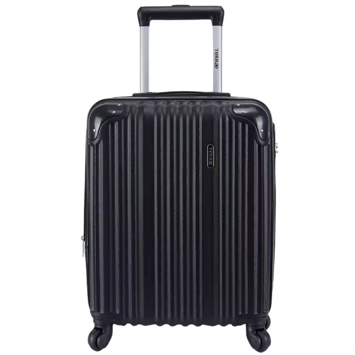 Maleta De Cabina Extensible Terrae Negro 40x55cm. - 1
