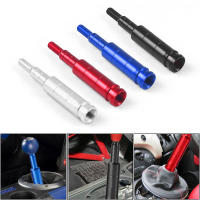Extensor De Manillar De Cambios De Aluminio 133mm Extensión De Palanca De Cambio Manual Para Honda Adaptador De Knob De Cambio Universal M10x1.5 - details 1