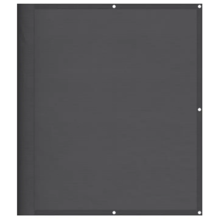 Pantalla de Balcón 100% Poliéster Oxford Antracita 120x800 cm - 1