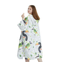 Poncho Toalla Rápida De Secado Microfibra Para Playa Robe De Baño Para Adultos Toalla De Natación Con Capucha A15 - details 3