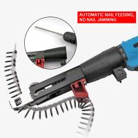 Cadena Con Cabeza De Destornillador Para Taladro Eléctrico Equipo De Apriete De Tornillos Para Tablero De Madera Herramienta De Carpintería Para DIY En Casa - details 3