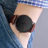Reloj De Lujo Para Hombres Y Mujeres Reloj De Cuarzo Con Dial De Acero Inoxidable Diseño Casual Nuevo 2024 Correa De Cuero - details 22