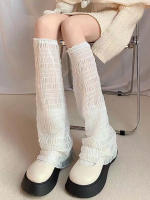 Pareja De Sleeves De Calcetines Largos Estilo Lolita Para Mujeres Calcetines De Cosplay De Verano Sin Costuras Hechos De Poliéster - details 0