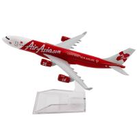 Modelo De Avión De Metal Aleación 16cm Malaysia Airlines A340 Escala 1:400 Juguete De Decoración Para El Hogar Sin Batería - details 1